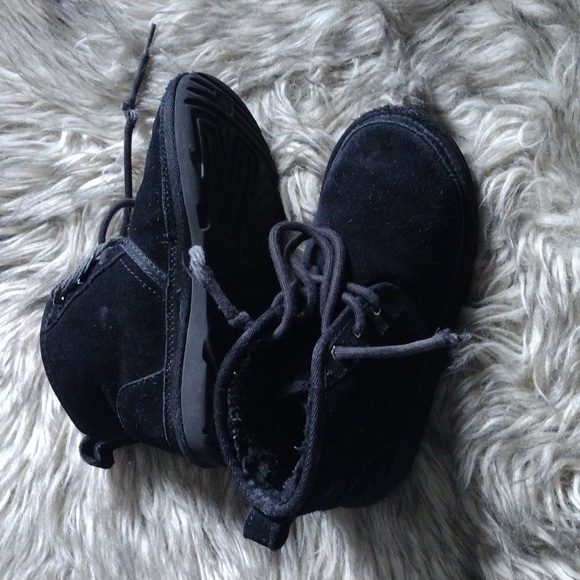 UGG Black Suede Boots Boys Are Girls - Picture 7 of 7